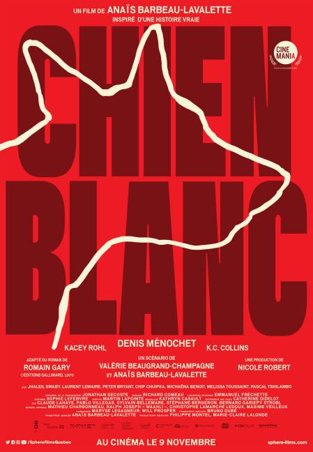 Chien Blanc - Affiche du film d'Anaïs Barbeau-Lavalette