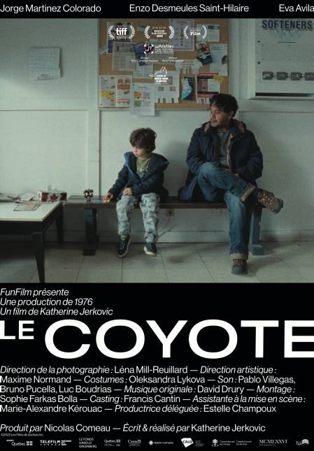 Le coyote - Affiche du film de Katherine Jerkovic (FunFilm Distribution)