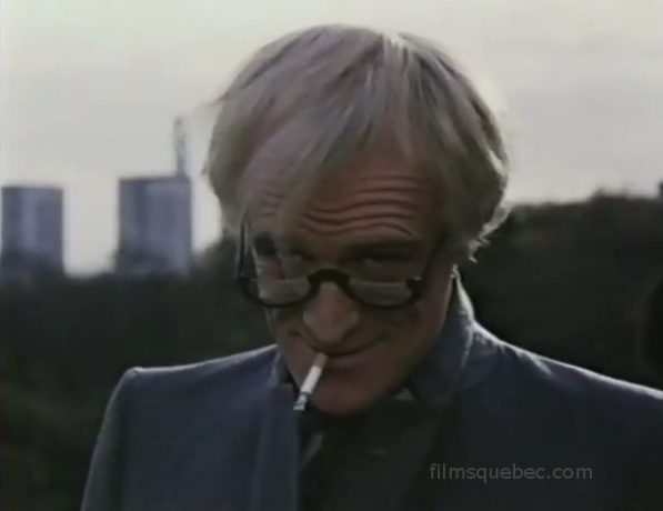 Richard Harris dans Your Ticket Is No Longer Valid de George Kaczender - image extraite du film (capture VHS)