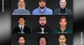 Visuel promotionnel du casting du film québécois Futuro, réalisé par Alec Pronovost