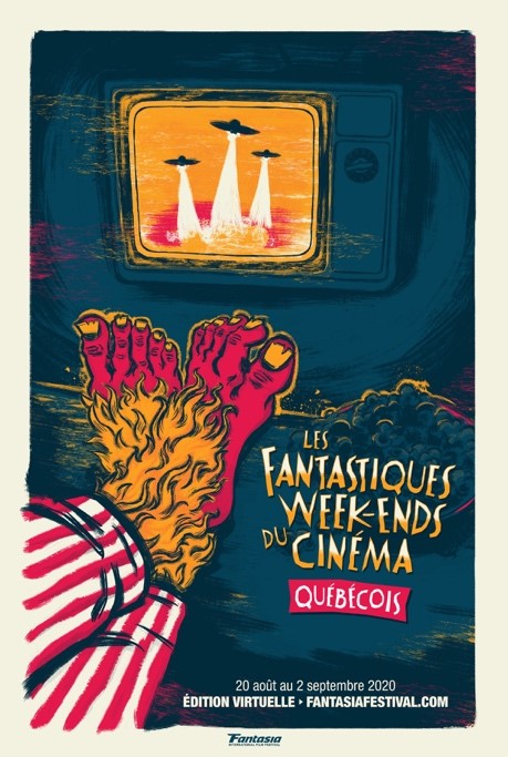 Affiche Fantastiques Week-End du cinéma québécois 2020