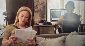 Mélanie Elliott dans le film "Homicide involontaire" de Noël Mitrani (Productions Marcova, 2026)
