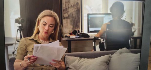 Mélanie Elliott dans le flm "Homicide involontaire" de Noël Mitrani (Productions Marcova, 2026)
