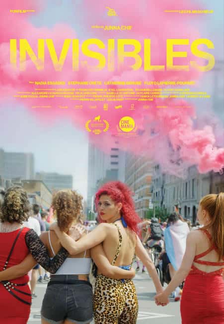 Affiche du drame québécois "Invisibles" réalisé et scénarisé par Junna Chif (2026) - Sortie en salle le 13 mars 2026 (FunFilms Distribution)