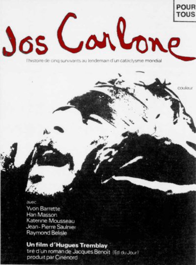 Encart presse du film d'Hugues Tremblay "Jos Carbone"