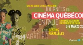 Visuel de l'événement Journées du cinéma québécois en Italie, qui fête ses 20 ans en 2023