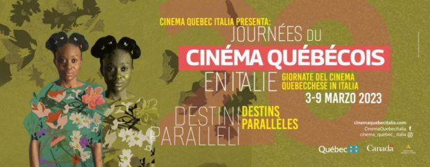 Visuel de l'événement Journées du cinéma québécois en Italie, qui fête ses 20 ans en 2023