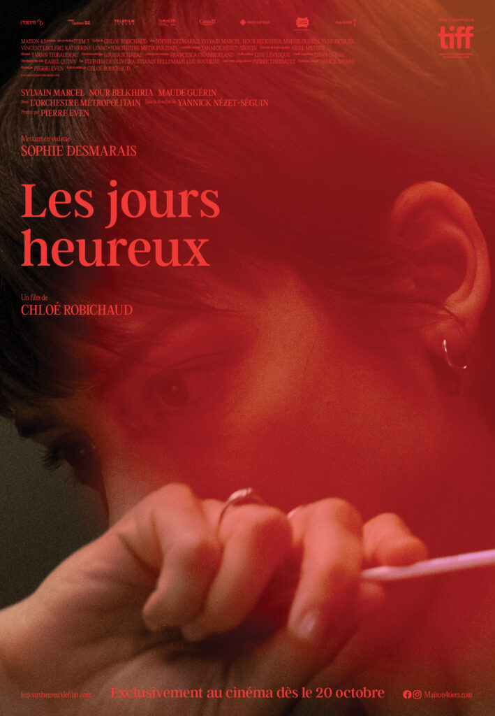 Les jours heureux - Affiche du film de Chloé Robichaud (Maison 4:3)