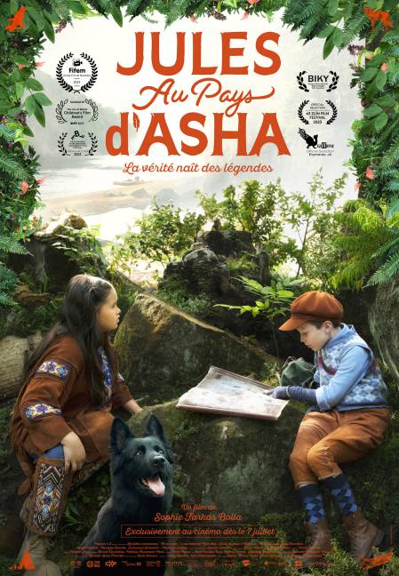 Affiche du film "Jules au pays d'Asha" de Sophie Farkas-Bolla