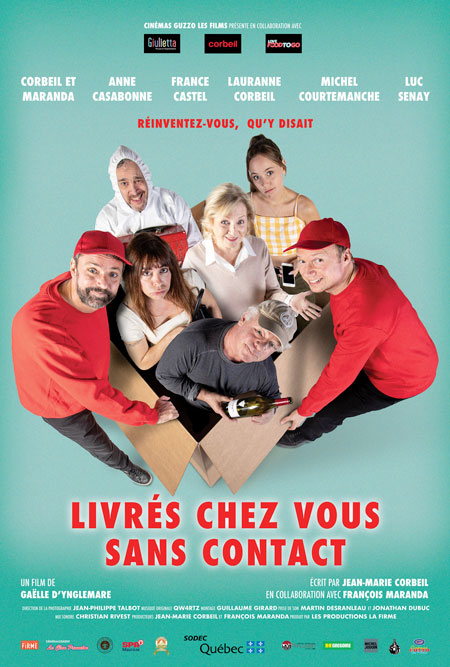 Affiche du film Livrés chez vous sans contact