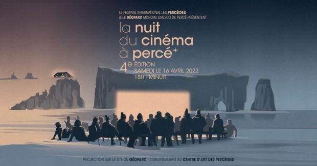 Visuel Nuit du cinéma à Percé 2022