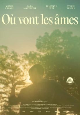 Affiche du mélodrame québécois "Où vont les âmes¨(Brigitte Poupart, 2025 - Axia Films)