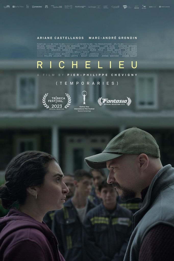 Affiche du film "Richelieu" de Pier-Philippe Chevigny (FunFilm Distribution) - En salle au Québec le 1 septembre 2023