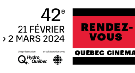 Logo Rendez-vous Québec Cinéma 2024 - 42e édition du 21 février au 2 mars 2024