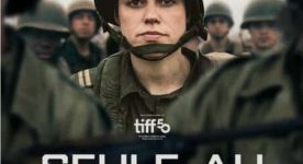 Affiche du film canadien Seule au front (Out Standing) - En salle au Québec le 26 septembre (Sphère Films)