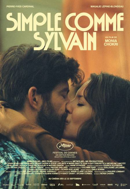 Simple comme Sylvain - Affiche québécoise du film de Monia Chokri (Immina Films)