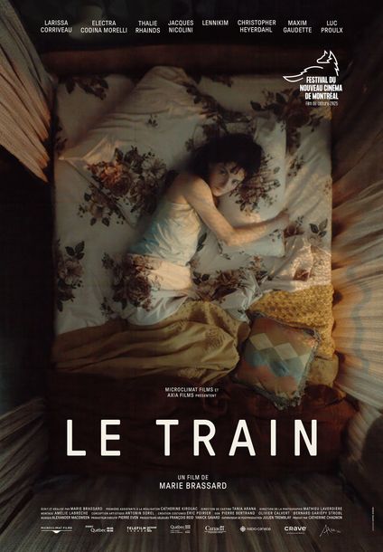 Affiche du drame fantastique "Le train" (Marie Brassard, 2025)