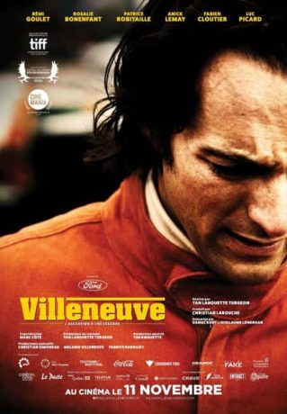 Affiche du drame sportif "Villeneuve : l'ascension d'une légende" réalisé par Yan Lanouette-Turgeon (Christal Films, 2026)